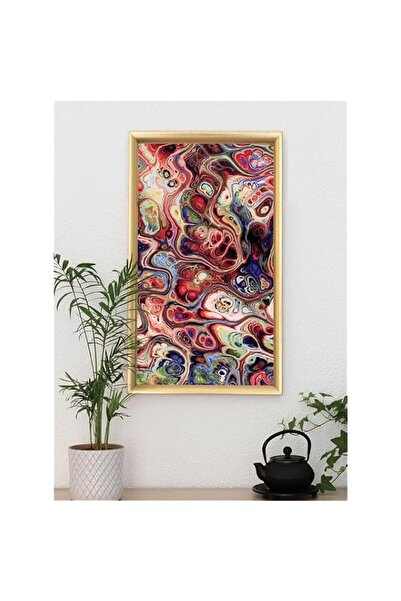 Generic Brand 'Multicolour Texture' Digitally Printed Wall Poster with Photo ...