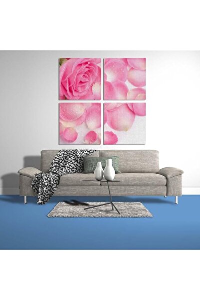 Generic Brand BPA® Mother And Sons, Canvas wall art, Pink, Canvas, 4 Pieces, ...