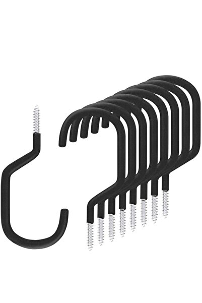 Generic SMARTOLOGY 9 Pack Bike Storage Hook Rack, Heavy Duty Large Screw Hook...