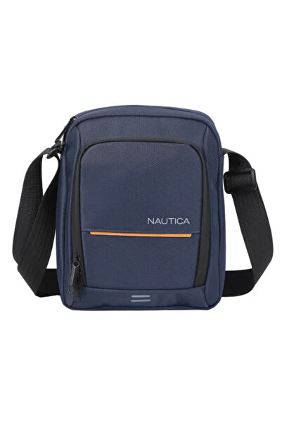 WAVE NAUTICAL Τσάντα ώμου ανδρική 3.5lt polyester μπλε NAUTICA