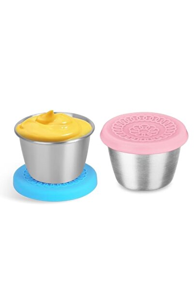 Generic HASTHIP® 2pcs Salad Dressing Container To Go, 70ML Small Containers w...