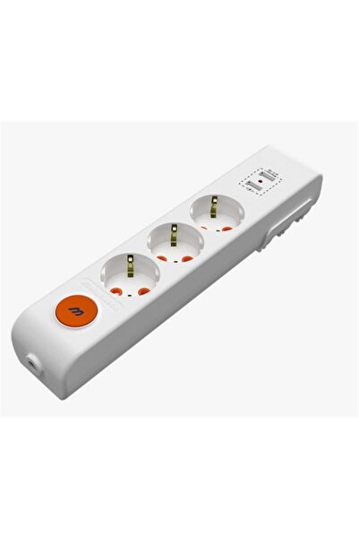 Mutlusan Rı-Tech 3-Outlet 2m Switched 1Usb+1Type-C Grounded Group Socket (C.K...