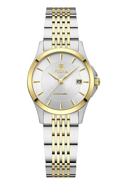 Fiesta F26002L Women's Wristwatch with Steel Strap