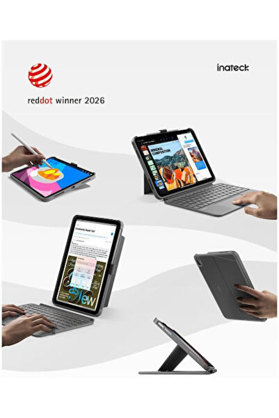 inateck Acetouch Αποσπώμενη Θήκη Πληκτρολογίου Bluetooth για iPad 11 " QWERTY...