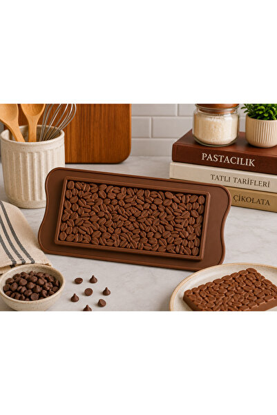 pratikpastacılık Çi̇ Series Patterned Silicone Chocolate Mold/Ceramic-Hobby Mold