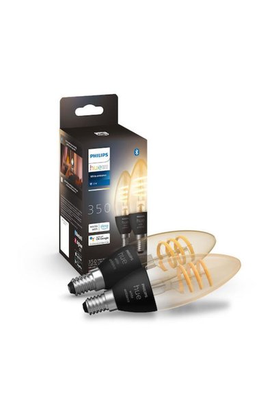 Philips Έξυπνες λάμπες LED 4.6W για ντουί E14 Ρυθμιζόμενο λευκό φως 350lm Ρυθ...