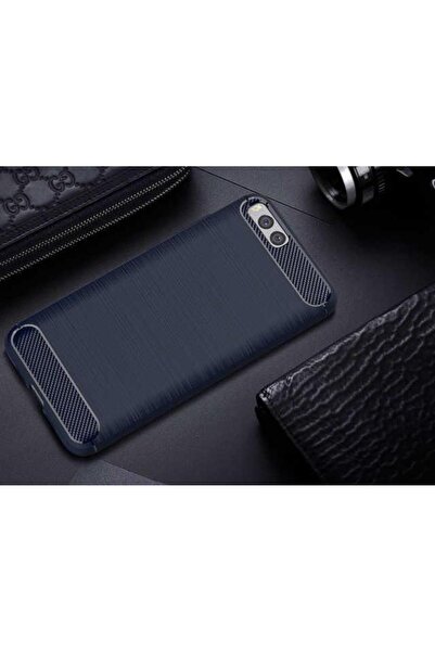 Ceponya Xiaomi Mi Note 3 Kılıf Karbon Fiber Tasarım Silikon