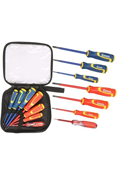 Generic 7-piece insulated screwdriver set with 1000V voltage - professional e...
