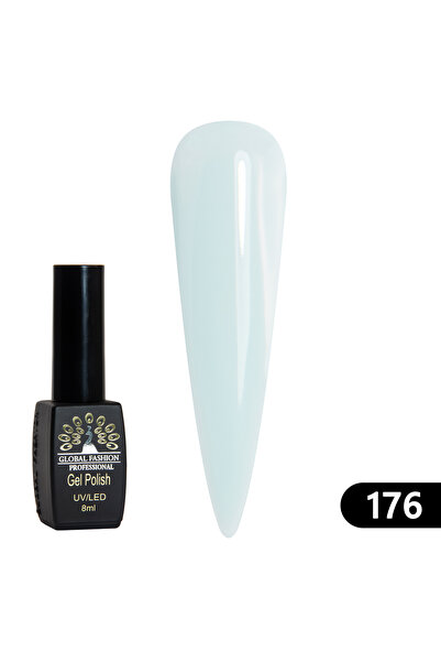 global fashion Set 2 x Oja semipermanentă BLACK ELITE, 8 ml, 176