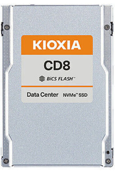 Kioxia CD8-V SSD 1.6TB Τύπου U.2 με σύνδεση PCI Express 4.0 KCD8XVUG1T60