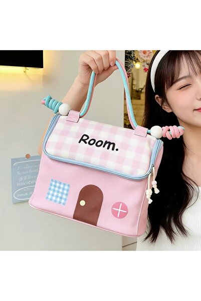 synshop Kawaii Home Room, cu model roz, suport pentru pix de dimensiuni foart...