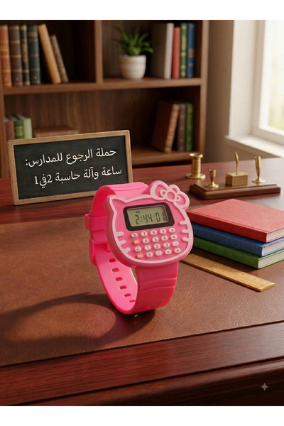 Generic Brand ساعة مع آلة حاسبة 2 في 1