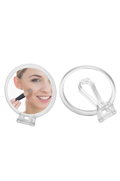 Generic 6.1''10x Double-Sided Makeup Mirror,Folding Handheld Mirror,1X/10X Ma...