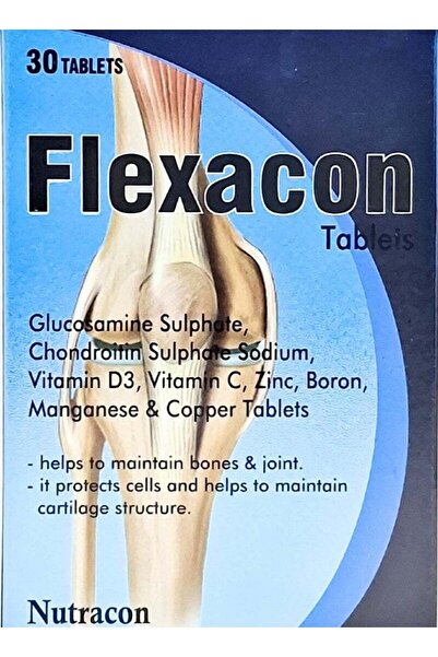 NUTRACON Flexacon Tablets for Bones and Joints, 30 Tablets
