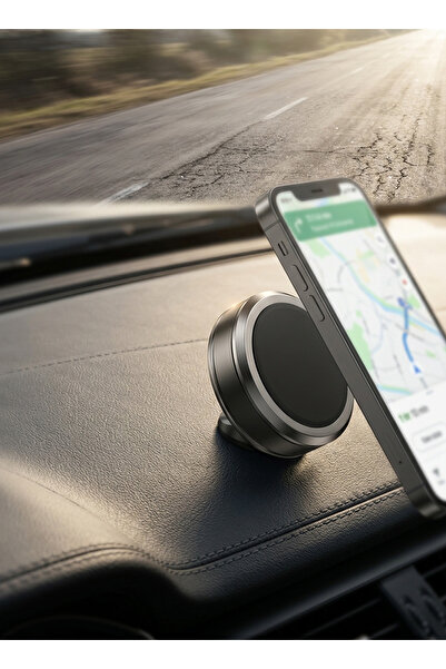 Yallabena Strong Magnetic Car Phone Holder 360° Rotating Dashboard Mount, Uni...
