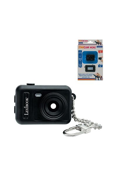 LEXIBOOK : Starcam Mini - Keychain Miniature Camera Black (25.DJKC76BK)