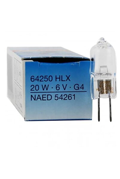 Generic OSRAM SYLVANIA FHE / ESB 64250 HLX 20w 6v G4 Bipin Halogen light Bulb
