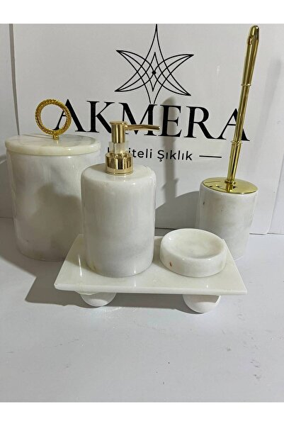 Akmera Home 5 Parça Ultra Lüks Banyo Seti
