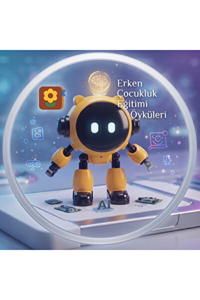 Pretify Yapay Zeka Robot Oyuncak Asistan Eğitici Ve Öğretici İnteraktif Akıllı Robot Sesli Sohbet Robotu
