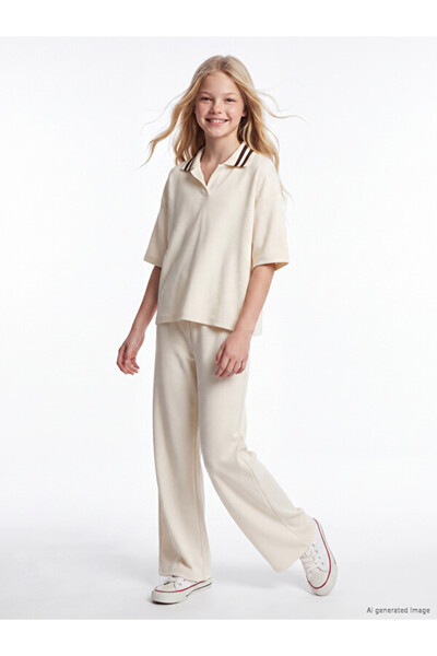 LC Waikiki I Devrik Roba Collar Short Sleeve Girl's Set from Freezen Store