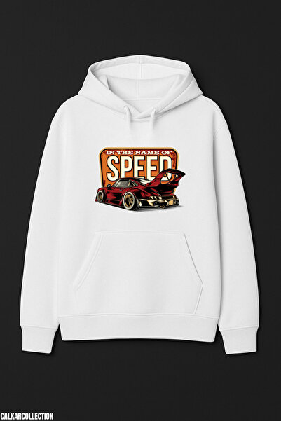 CALKARCOLLECTION In the Name of Speed Unisex Hooded Sweatshirt (Hoodie)