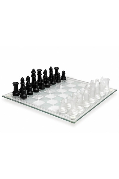 Epilons Glass Chess Game Set Alk5354