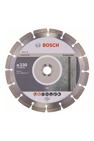 OEM Diamond disc, with segments, for cutting concrete, Bosch Standard for Con...