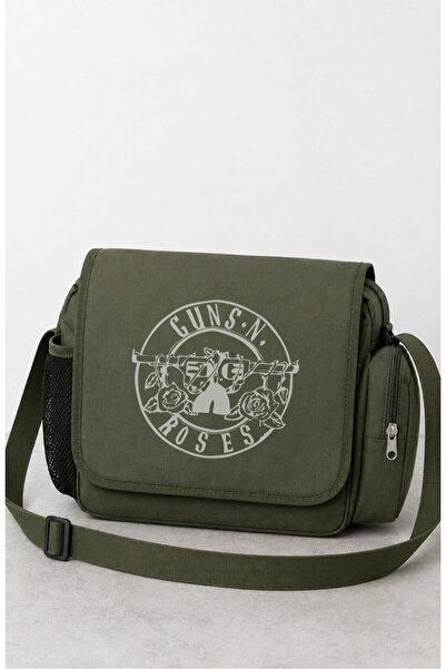 Fuddy Moda Unisex Rock Band Guns N Roses Printed Messenger Bag