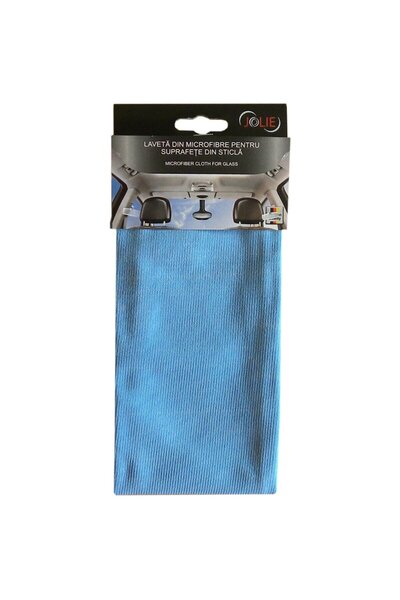 OEM Laveta auto, Jolie, pentru curatare suprafete sticla, microfibra, 23 x 11...