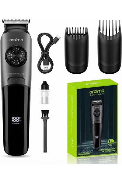 genric OPC-TR13N ماكينة حلاقة احترافية مع قرص دقيق، مقاومة للماء IPX7، وقت تش...