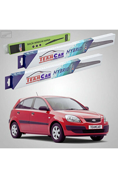 TEAMCAR Windshield Wipers Kia Rio II DE JB Hatchback 2005-2011 | Front and Re...