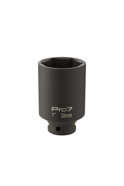 Lawazim Pro7 38mm Deep Impact Socket - 1inch Drive 6-Point Socket for Truck a...