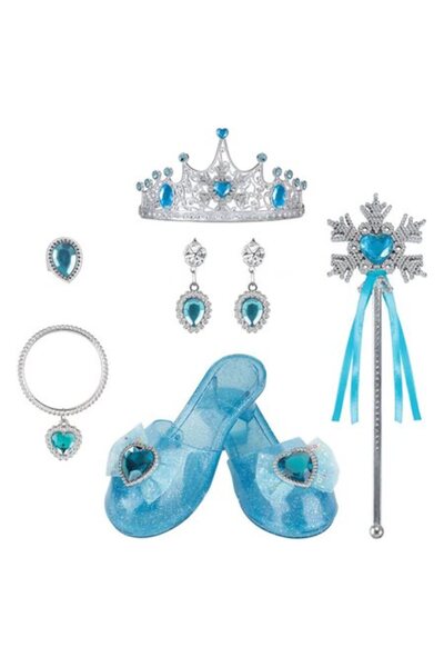OEM Blue Shoes & Princess Accessories Playset