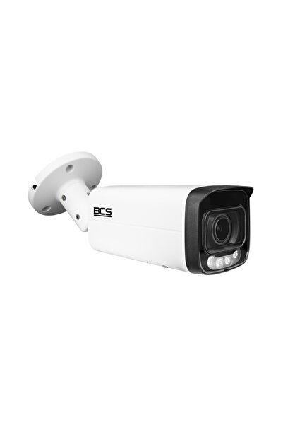 BCS LINE BCS-L-TIP412FCR3L3-Ai1 Cameră de exterior 12MP 2.8mm IR30m PoE IP67 Alb