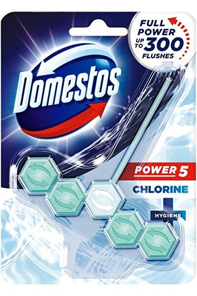 Domestos قالب ورق التواليت باور 5 كلورين من دوميستوس - 55 جم