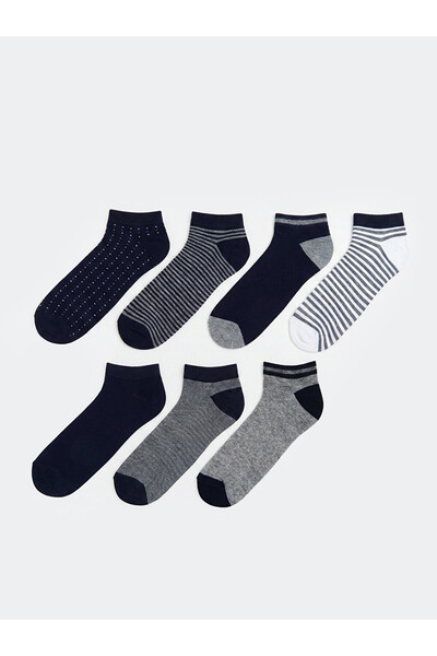 LC Waikiki Patterned Men's Trainer Socks 7 Pack