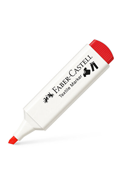 Faber Castell Marker textil rosu faber-castell