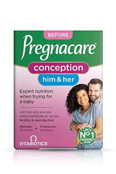 Pregnacare هيم آند هير كونسيبشن 60 قرصًا