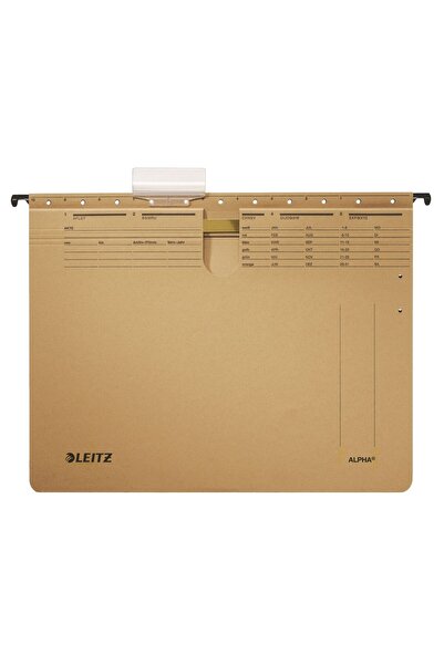 MC Micostore Suspended folder with natural rail alpha leitz