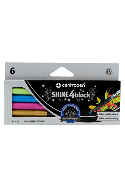 MC Micostore Markere permanente creative slim 6/set centropen