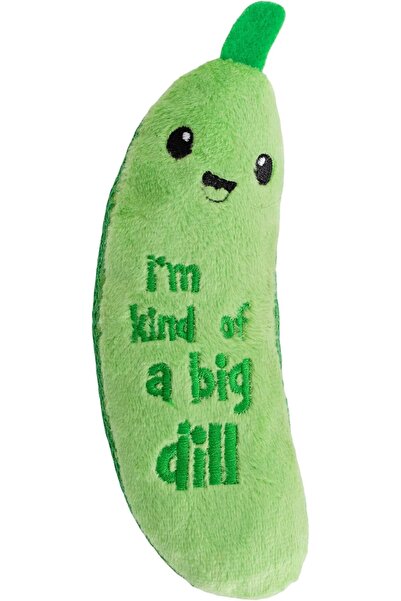 Catstages Crunchy Pickle Kicker Dental Catnip Cat Toy
