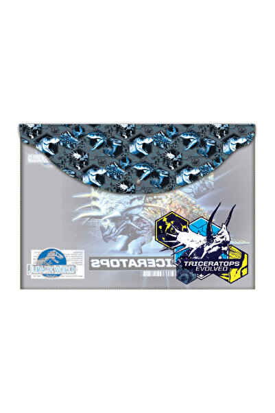 MC Micostore Mapa plastic cu buton a4 jurassic world pigna
