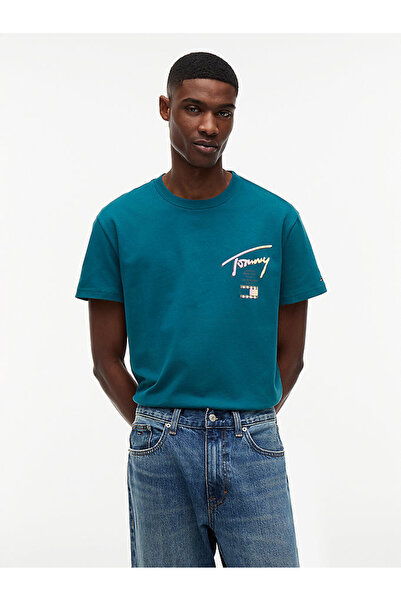 Tommy Hilfiger TJM Erkek Regular City Sign S/S T-shirt