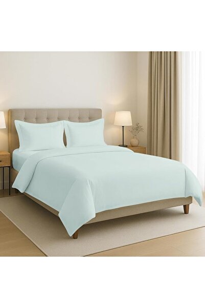 GENERAL 100% Cotton Duvet Cover Set Queen Size 2.3m X 2.2m, Black 400 Thread ...