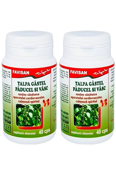 Favisan Set Goosefoot hawthorn mistletoe extract 2x40cps