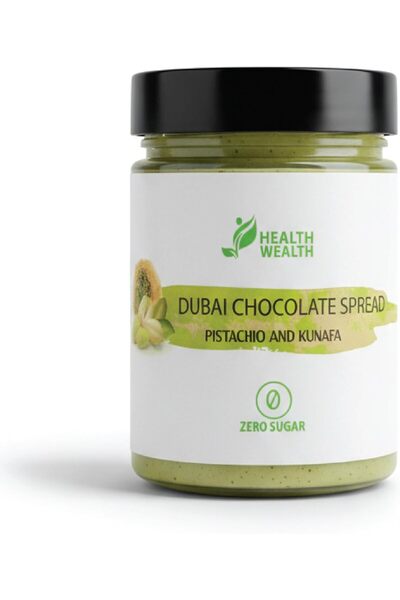 HEALTH WEALTH DUBAI CHOCO SPREAD PIS&KUN ZERO SUGER 200G