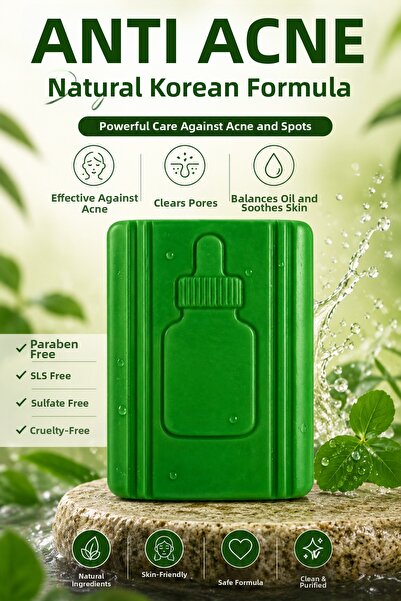 EPİZEN Anti-Acne Soap Purifies Pores and Gives a Vibrant Skin Appearance