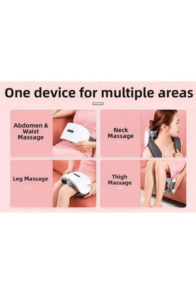 MDSTECH Bian Stone Heated Vibrating Abdominal & Waist Massage Belt