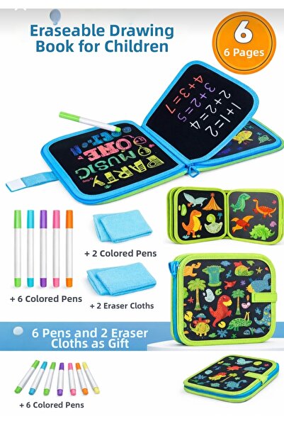 Parmend Life Caiet educativ ștergibil pentru desen și schițe