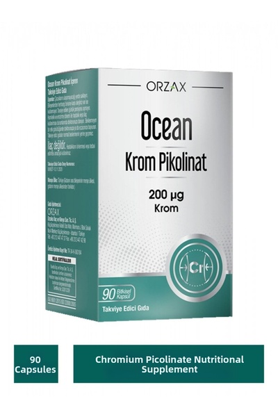 Orzax Ocean Chrome Picolinate 90 Capsules